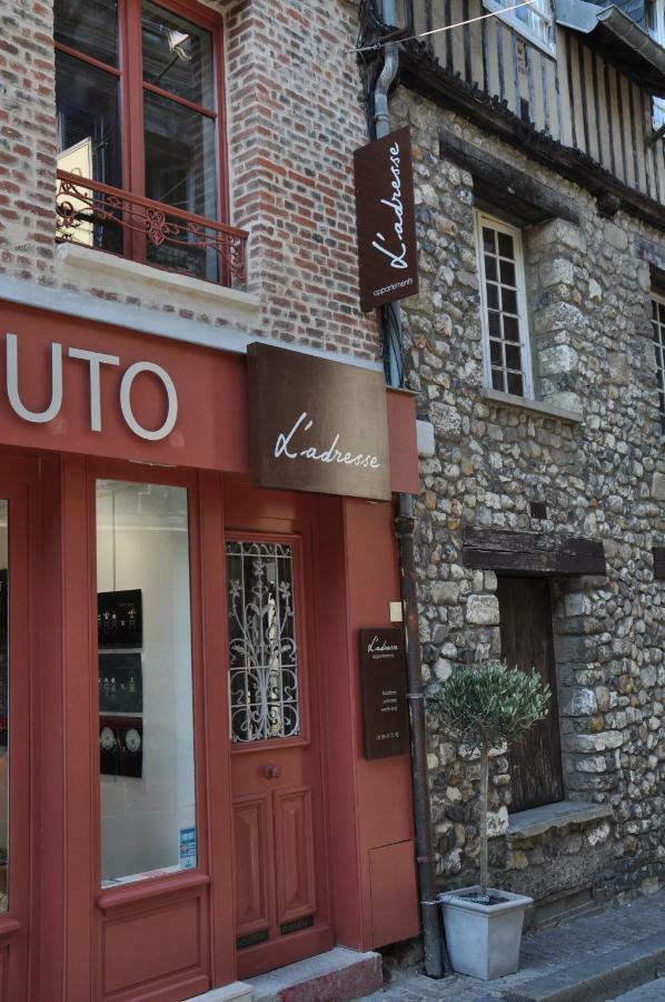L'Adresse Honfleur Apartment Exterior photo